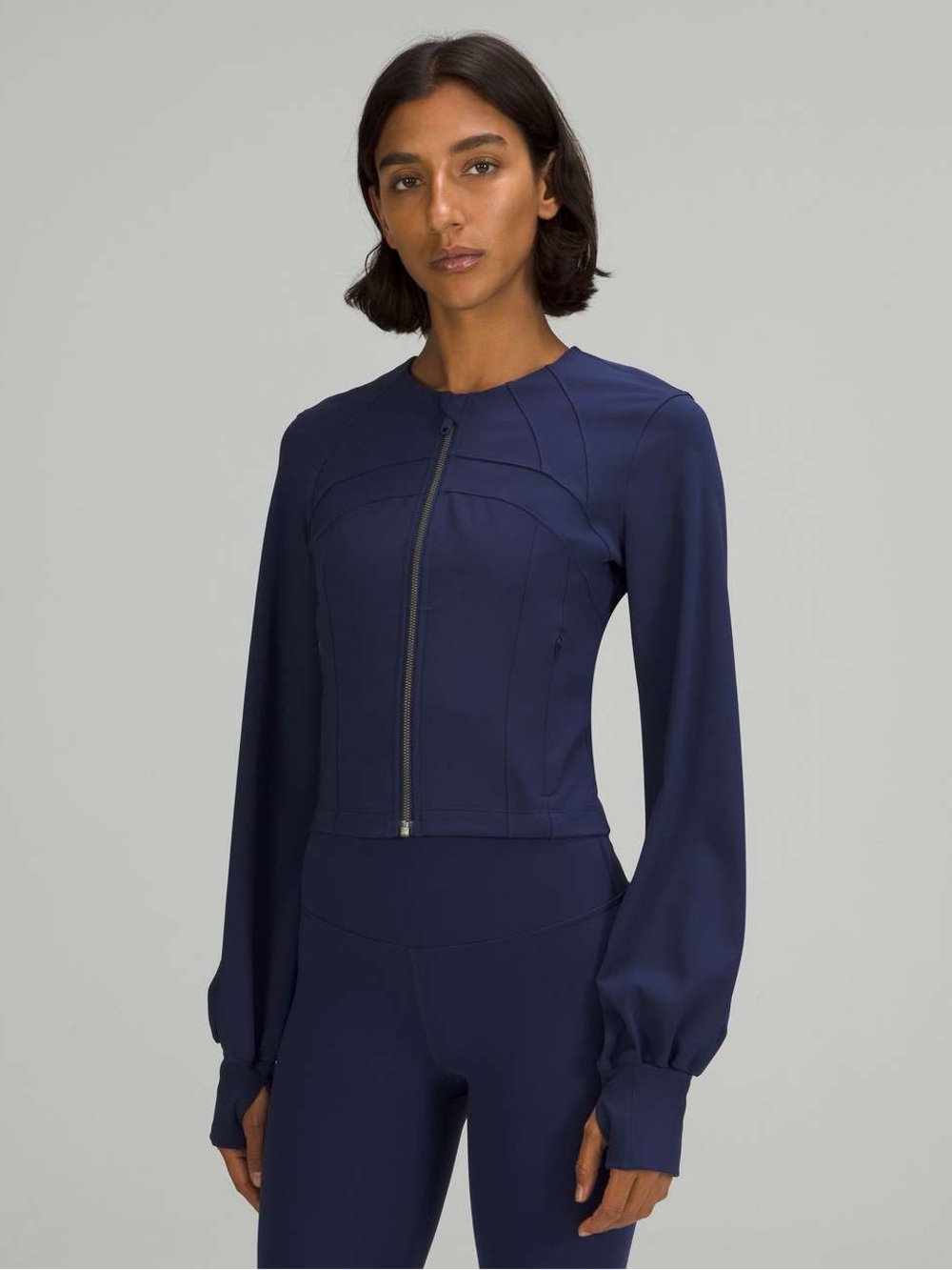 Lululemon Define Cropped Jacket *Luxtreme
Night Sea, 10